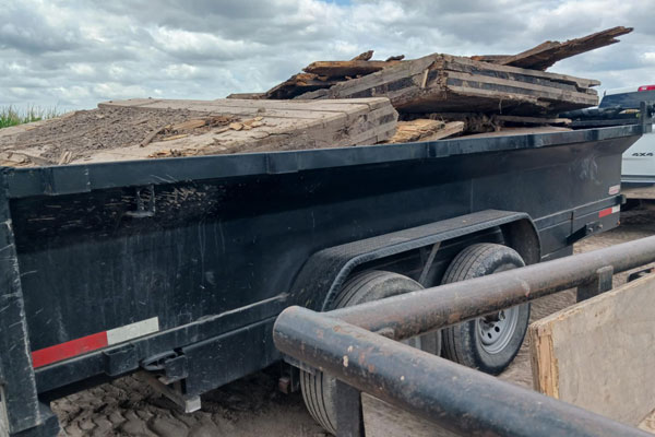 Hauling Debris